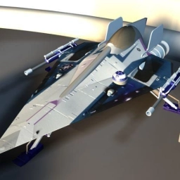 Jedi Starfighter Omega 4 type X